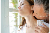 french mature depositphotos mature man kissing womans neck large french window stock photo