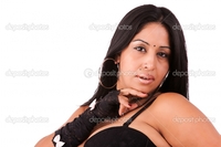 latin mature depositphotos mature latin woman isolated white studio shot stock photo