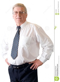 mature teacher mature smiling teacher businessman isolated white royalty free stock photo
