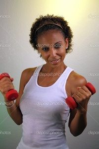 mature black depositphotos beautiful mature black woman workout stock photo