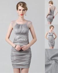 mature party productimg lcfs grey ruched scoop neck sexy mature party plus size long cocktail dress merge