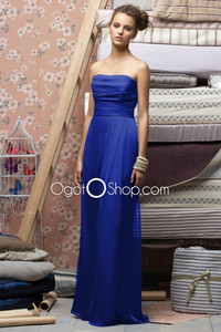 mature women dress european dark royal blue simple prom mature women