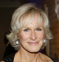 mature women beauty glenn close michael trann over hair