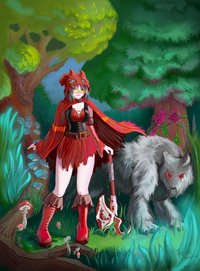 red mature pre mature red riding hood fatalis sacristia art