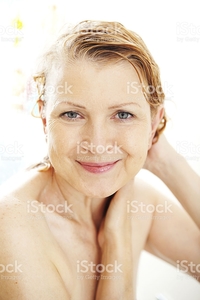 shower mature photos mature woman taking shower picture photo