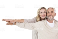 spreading mature photos mature couple spreading hands out picture photo