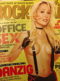 centerfold image model porn star 
