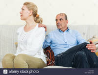 wife mature comp faaygd mature wife husband having quarrel living room stock photo adult guy argue mother law